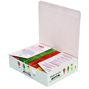 Preservatifs multi-fruits en boîte